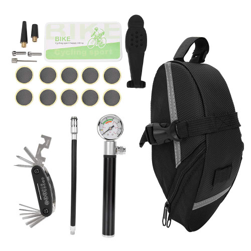 plplaaoo Bike Tire Repair Tool Kit, Bike Repair Kits,Emergency Bike Repair Kit,Mountain Bike Repair Kit,Portable Bicycle Pump Tire Repair Multi-Functional Tools Set Kit with Storage Bag plplaaoo Bike Tire Repair Tool Kit, Bike Repair Kits,Emergency Bike Repair Kit,Mountain Bike Repair Kit,Portable Bicycle Pump Tire Repair Multi-Functional Tools Set Kit with Storage Bag