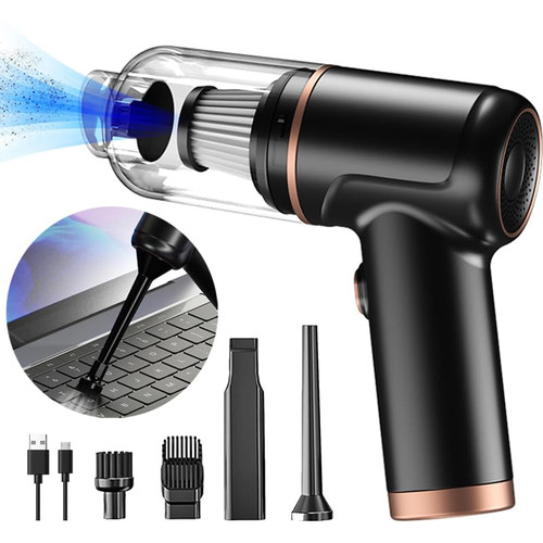 LANZEST Cordless Handheld Vacuum car Vacuum Cleaner High Power Handheld Portable Car Vacuum 9000PA Suction Handheld Vacuum Cordless Mini Vacuum for car, Home (Black) LANZEST Cordless Handheld Vacuum car Vacuum Cleaner High Power Handheld Portable Car Vacuum 9000PA Suction Handheld Vacuum Cordless Mini Vacuum for car, Home (Black)