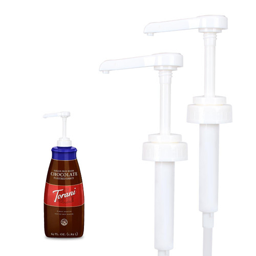 Sauce Pump Fit for Torani 64 Ounce Bottles, 2Pcs Syrup Pump Dispenser for Chocolate Caramel Sauce Pump Dispenser for Ghirardelli Bottles (2 Packs) Sauce Pump Fit for Torani 64 Ounce Bottles, 2Pcs Syrup Pump Dispenser for Chocolate Caramel Sauce Pump Dispenser for Ghirardelli Bottles (2 Packs)