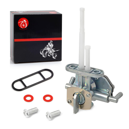 Fuel Valve Petcock For Suzuki Quadrunner King Quad LTF250T LTF250F LTF300F LTF250 LT-F4WD LT-4WD LT-F4WDX 1988-2000 44300-19B22?Except MODEL M/N/P?