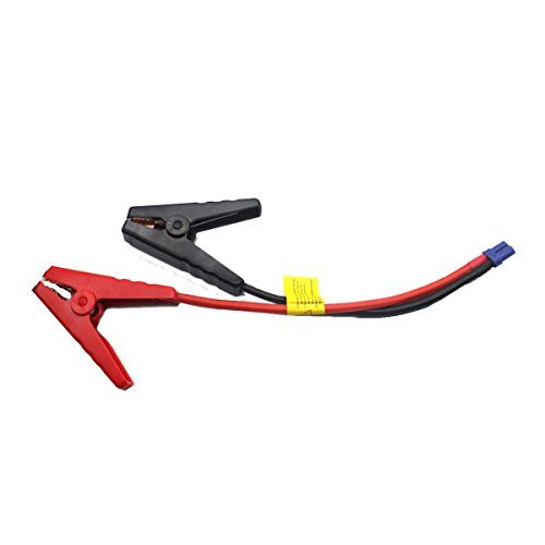 GOOLOO Car Jump Starter Cable Intelligent Battery Booster Terminal with Clamps for GOOLOO Jump Starter (GP180 & GP200) - Black/Red