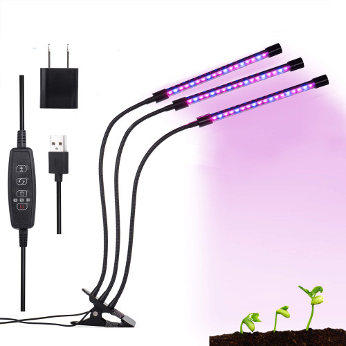 Plant Growing Lamps 54 LED Full Spectrum Plant Grow Lights 3/9/12H Timer 5 Dimmable Levels Grow Lamp Bulbs for Indoor Plants Hydroponics Greenhouse Gardening Plant Growing Lamps 54 LED Full Spectrum Plant Grow Lights 3/9/12H Timer 5 Dimmable Levels Grow Lamp Bulbs for Indoor Plants Hydroponics Greenhouse Gardening