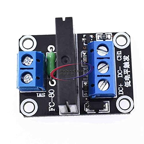5V 12V 24V 1 Channel DC Relay Module Solid State Low Level SSR Relay (12V)