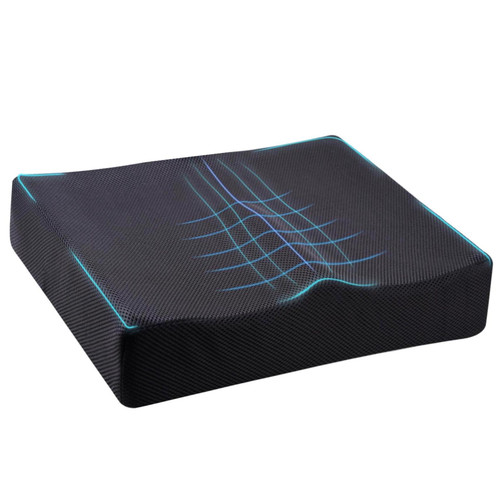 Office Chair Cushion, Memory Foam Seat Cushion Butt Pillow for Car, Back, Coccyx, Tailbone Pain Relief, Long Sitting