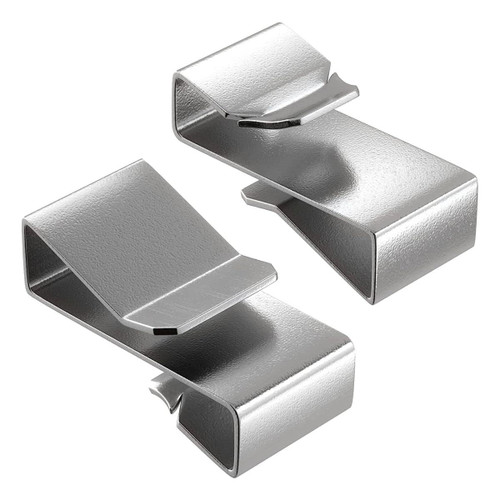 25 PCS Trailer Frame Wire Clips 18mm / 0.72inch - Metal Trailer Wire Clips for Wire Management - Wire Clips for Boat Trailer - Metal Wire Clips for All Types Cargo Camper Boat Snowmobile Trailer