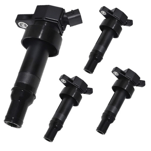 HENGCOOL Ignition Coils - 4 Pack UF652 Compatible with Hyundai & Kia 1.6L 2012-2019 - for Accent, Veloster, Rio & Soul - Replace 273012B100 GN10634