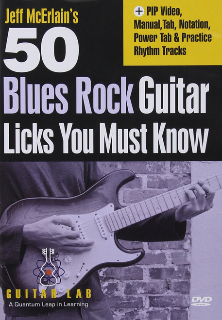 McErlain, Jeff - 50 Blues Rock Licks You Must Know