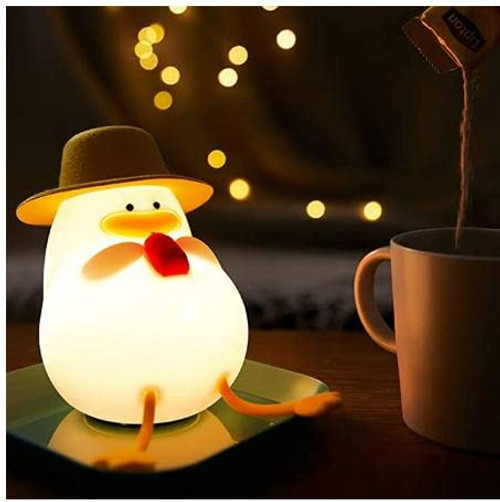 LEDHOLYT Fun Night Light for Kids, Cute Squishy Duck Bedside Lamp, Kawaii Animals Silicon Light Up for Boys and Girls, LED Decor Nightlight for Toddler Bedroom and Kid Room. LEDHOLYT Fun Night Light for Kids, Cute Squishy Duck Bedside Lamp, Kawaii Animals Silicon Light Up for Boys and Girls, LED Decor Nightlight for Toddler Bedroom and Kid Room.