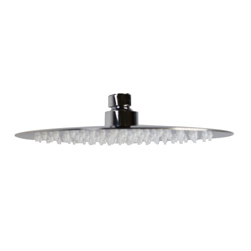 Westbrass SHR8-26 8" Round Thin High Pressure Rainfall Shower Head, Polished Chrome