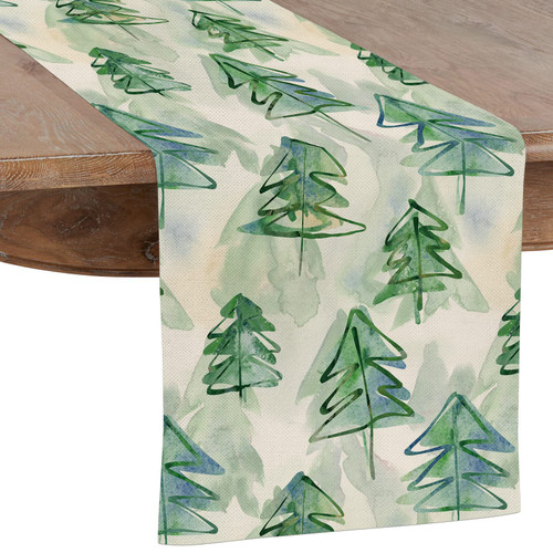Christmas Trees Winter Table Runner 72 Inches Long,Seasonal Merry Christmas Holiday Table Decors for Xmas Kitchen Dining Party 13x72 Inch Christmas Trees Winter Table Runner 72 Inches Long,Seasonal Merry Christmas Holiday Table Decors for Xmas Kitchen Dining Party 13x72 Inch