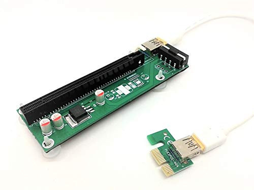 PCIe Express 1X to 16X Riser Extender Card Crypto Mining Cable