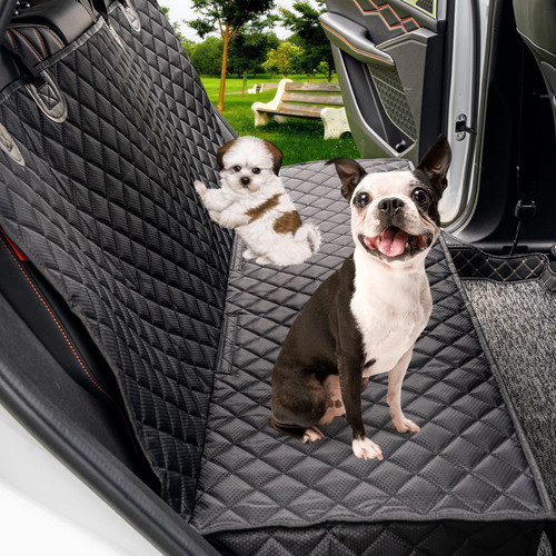 Dog Car Seat Cover for Back Seat Cover for Kids Pets Car Seat Protector Waterproof Bench Car Seat Cover Nonslip Reat Seat Cover Car Seat Protector for Most Cars Trucks SUVs