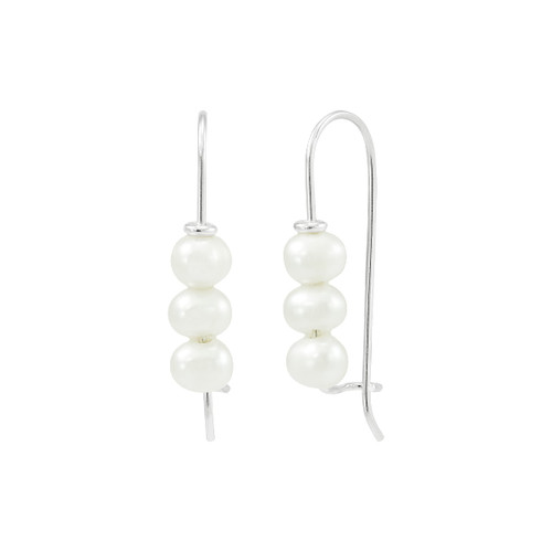Silpada 'Dots of Joy' Freshwater Cultured Pearl Drop Earrings in Sterling Silver Silpada 'Dots of Joy' Freshwater Cultured Pearl Drop Earrings in Sterling Silver