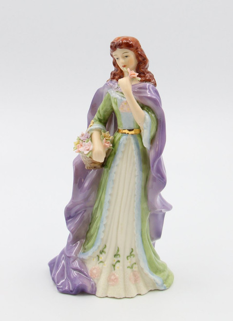Cosmos Gifts Fine Elegant Porcelain Irish Rose of Tralee Lady with Rose Figurine, 8" H Cosmos Gifts Fine Elegant Porcelain Irish Rose of Tralee Lady with Rose Figurine, 8" H