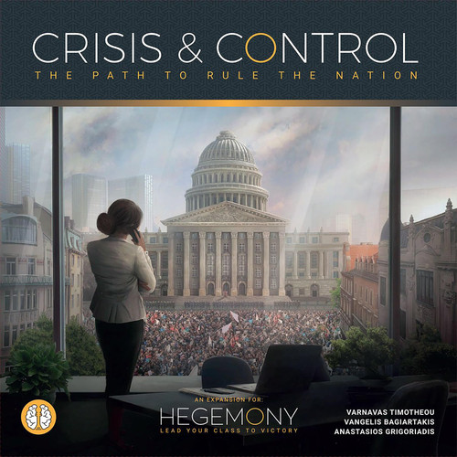 Hegemony: Crisis & Control Expansion - Add New Automas & Modules, Solo Play, Unique Asymmetric Card Driven Game Board Game, Ages 14+, 1-4 Players