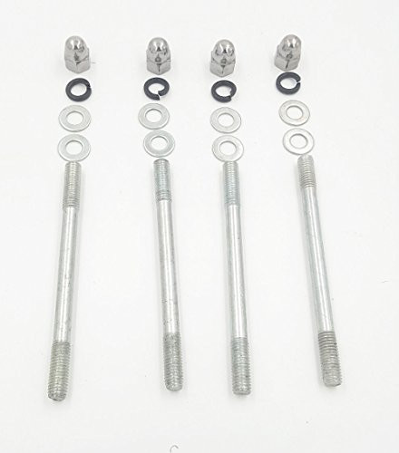 CDHPOWER M8 Double Ended Bolts Set for Gas Engine Motor kit 66cc/80cc-motorized Bike