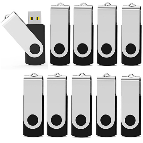 32GB Flash Drive 10 Pack USB Flash Drive 32 gb UBIOER Thumb Drive Memory Stick Pen Drives Jump Drive for Data Storage, File Sharing USB 2.0