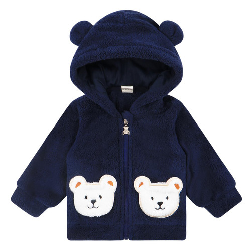 AIMISYOU Toddler Boys Jackets 18-24 Months Baby Clothes Winter Outfit Warm Fleece Coat 2T