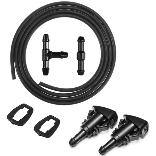 Windshield Washer Nozzles Kit-Windshield Washer Sprayer Nozzle Replacement for Chrysler, Dodge, Jeep, Ram.Replaces OEM # 4805742AB, 5116079AA