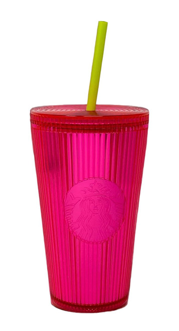 Starbucks Iridescent Magenta Bling Cold Cup (16 oz)