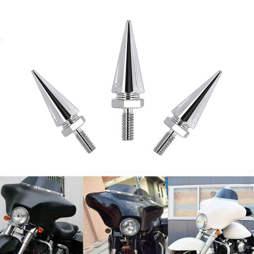 CWXEDN FLHX Street Glide Fairing Bolts Windshield Trim Spikes Screws Bolts Kit Compatible with 1996-2013 Harley Touring Ultra Limited Electra Glide Street Glide FLHX