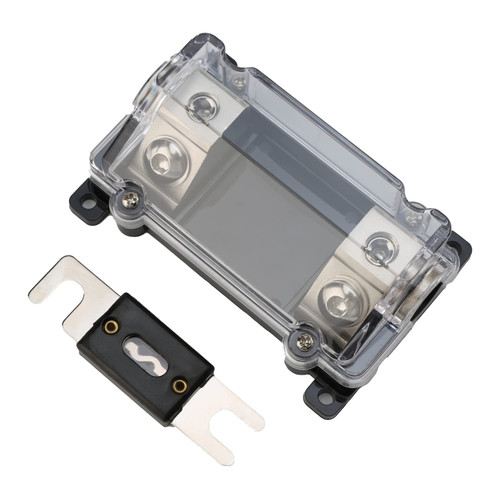 SIGANDG 0/2/4 Gauge AWG in-Line ANL Fuse Holder with 100 Amp Fuse