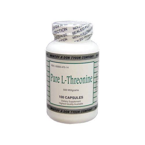 Montiff - Pure L-Threonine 500 mg 100 caps