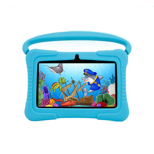 YCQ Kids Tablet Q8,7 inch Android Tablet PC,2GB RAM 32GB ROM,WiFi,Dual Camera,Educational,Games,Parental Control APP(Blue)