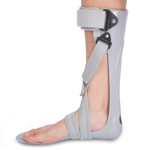 GHORTHOUD AFO Foot Drop Brace Splint Ankle Foot Orthosis Walking with Shoes or Sleeping for Stroke Hemiplegia?Medium-Left?