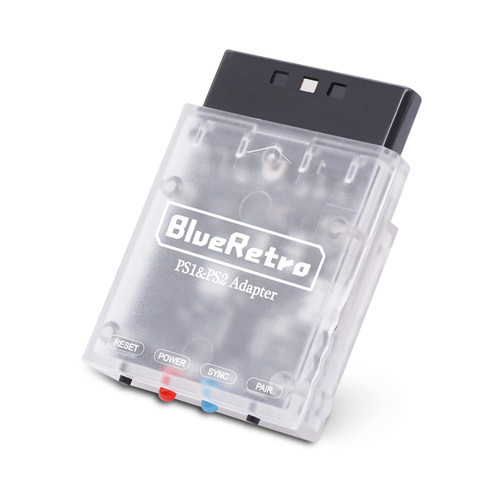 RetroScaler Wireless Controller Adapter - Bluetooth Controller Adapter for PS1/PS2 Console, Compatible with PS3/PS4/PS5, Xbox One S, Series X/S, Switch Pro, Video Game Converter to PS1/PS2 Console