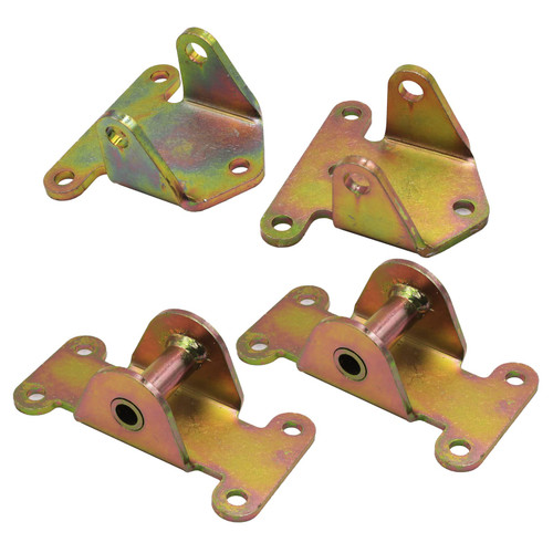 Solid Motor Engine Mount Combo SBC BBC for Chevy Frame MountRat Rod Hot Street Engine Bracket Kit ?3990914 3960768 6258154 - Motor Mounts Engine zinc Plated Steel