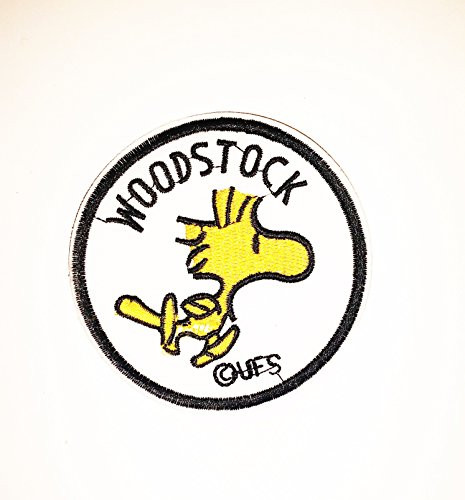 Woodstock Snoopy's Friend Embroidered Peanuts 3" Wide Iron on / Sew on Patch