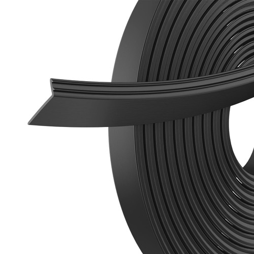 R854056 RV Slide Out Wiper Seal 1-1/2" (Clip-On), 25' Weather Seal, Black Rubber Slideout Seal