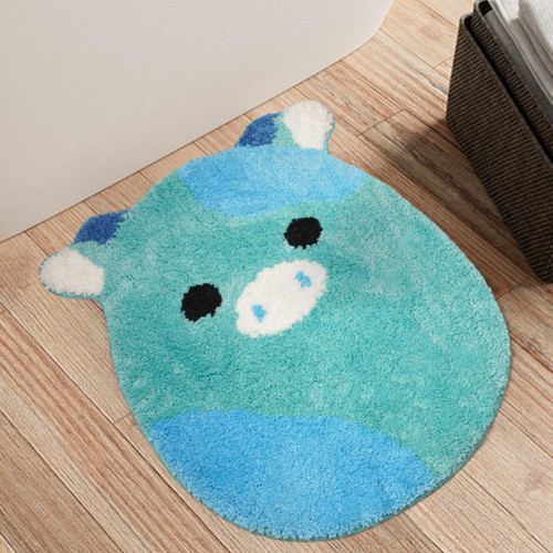 Blueberry Cow Front Door Mats Welcome Mats Indoor Outdoor Doormat, Door Rugs for Entryway Floor Mat for Home, Non Slip Absorbent Rug Entryway Mats for Garden Kitchen Bedroom Door Mat