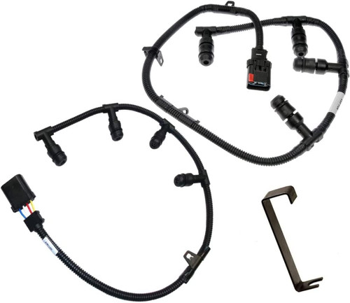6.0L Powerstroke Glow Plug Connector Wire Harness with 8 Glow Plugs Removal Tool Left & Right Harness For 2004-2010 Ford 6.0L Diesel F250 F350 F450 F550 Super Duty Replace 4C2Z-12A690-BA 5C3Z-12A690-A 6.0L Powerstroke Glow Plug Connector Wire Harness with 8 Glow Plugs Removal Tool Left & Right Harness For 2004-2010 Ford 6.0L Diesel F250 F350 F450 F550 Super Duty Replace 4C2Z-12A690-BA 5C3Z-12A690-A