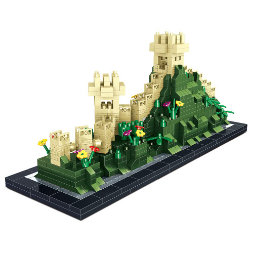 TzFioy Great Wall of China Building Blocks Set (1202Pcs) Famous World Architecture Fortifications Educational Toys Micro Bricks for Kids Adults