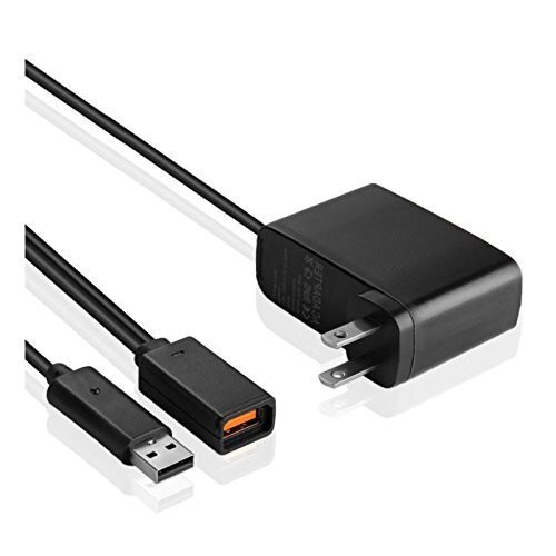 Veanic Replacement USB AC Power Adapter Connector Supply Cord Cable for Microsoft Xbox 360 Kinect Motion Sensor System