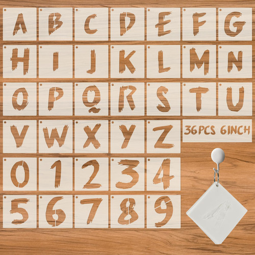 36Pcs Letter Stencils for Painting, Reusable Numbers & Alphabet Stencils,Spray Painting Stencils,Letter Stencils for Wood,Wall,Fabric,Rock,Chalkboard,Signage (6 inch,Cursive) 36Pcs Letter Stencils for Painting, Reusable Numbers & Alphabet Stencils,Spray Painting Stencils,Letter Stencils for Wood,Wall,Fabric,Rock,Chalkboard,Signage (6 inch,Cursive)