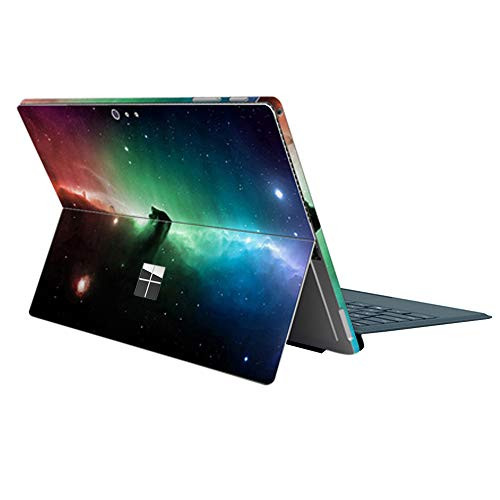 ProElife Nebula Series Ultra Slim Surface Sticker Protector Decal Skin Cover for Microsoft Surface Pro 4 New Surface Pro 5 2017 and Surface Pro 6 (2018 Released) 12.3" (Nebula Pink)