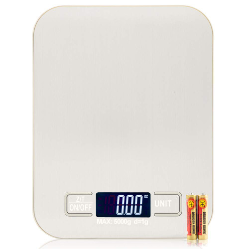 5kg/11lb Digital Food Kitchen Scale,Multifunction Scale Measures in Grams and Ounces,0.05oz/1g Precise Graduation,for Weight Loss, Baking,Cooking,Keto and Meal Prep,with Tare Function,Easy Clean 5kg/11lb Digital Food Kitchen Scale,Multifunction Scale Measures in Grams and Ounces,0.05oz/1g Precise Graduation,for Weight Loss, Baking,Cooking,Keto and Meal Prep,with Tare Function,Easy Clean