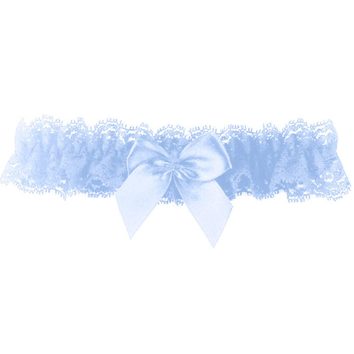 Ealafee Blue Garters for Bride Wedding Garter Set for Bride Bridal Garter Leg Thigh Garter Blue Garter