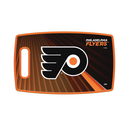 Sports Vault NHL Philadelphia Flyers Large Cutting Board, 14.5" x 9" Sports Vault NHL Philadelphia Flyers Large Cutting Board, 14.5" x 9"