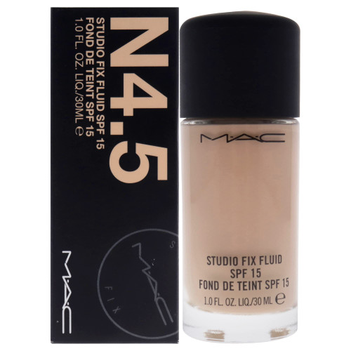 MAC Studio Fix Fluid SPF 15 - N4.5 Foundation Women 1 oz