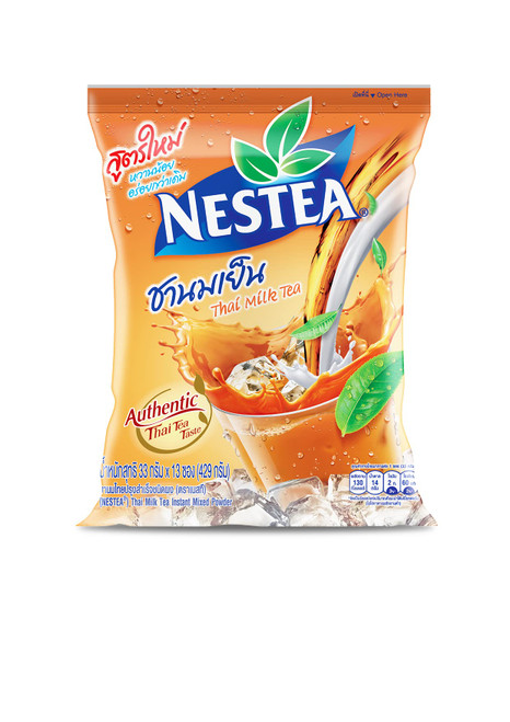 Nestea Instant Thai Milk Tea Mix Powder 455g (35g x 13 Sachets)