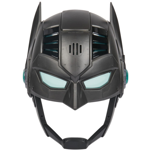BATMAN DC Comics, Armor-Up Mask with Visor, 15+ Sounds & Phrases, Lights, Super Hero Costume, Kids Roleplay for Boys and Girls Ages 4+