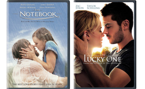 Nicholas Spark 2-Movie Bundle - The Notebook & The Lucky One 2-DVD Set