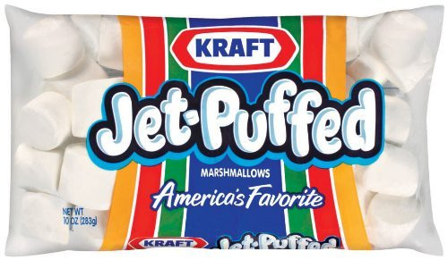 Kraft Jet-Puffed Original Large Marshmallows, 10 oz Bag (Pack of 2)
