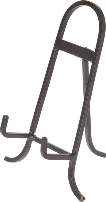 Bard's Black Wrought Iron Easel, 9.25" H x 6.25" W x 5" D, Pack of 3