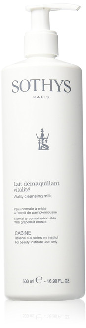 Sothys Vitality Cleansing Milk Professional Size 16.90 oz.