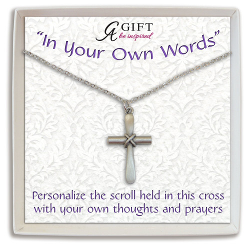 Cathedral Art (Abbey & CA Gift Prayer Cross Necklace on 13-1/2 Inch Chain, One Size, Multicolored Cathedral Art (Abbey & CA Gift Prayer Cross Necklace on 13-1/2 Inch Chain, One Size, Multicolored
